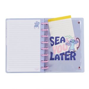 CUADERNO CON DISCO MOOVING 80H STITCH