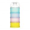 Baby Milk Dispenser 4 Layer Milk Powder Dispenser, Formula Powder Scoop, Infant Formula Infant Food Box, Portable Box, Scoop