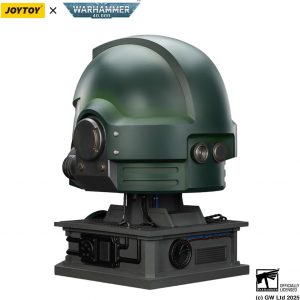 JOYTOY 1:1 MkX Helmet and Display Stand Warhammer 40K Action Figures Dark Angels MkX Helmet and Display Stand Collectible Model 17.3Inch Birthday Gifts