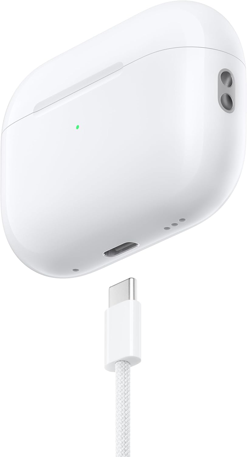Apple AirPods Pro (2ª generación) con funda de carga MagSafe (USB-C) (renovado)