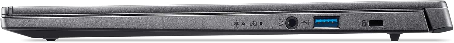 Acer Aspire 14 AI Copilot+ PC | Pantalla WUXGA de 14 pulgadas | Procesador Intel Core Ultra 5 de 226 V | NPU: hasta 40 tops - GPU: hasta 53 tops | Intel ARC 130V | 16 GB LPDDR5X | SSD de 512 GB | Wi-Fi 6E | A14-52M-52M-5 1S1