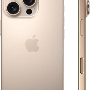 Apple iPhone (Renovado Premium) 16 Pro Max, versión estadounidense, 256GB, Titanio del Desierto - Desbloqueado