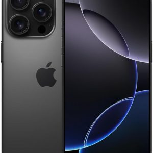 Apple iPhone 16 Pro Max, 256GB, Black Titanium - Unlocked (Renewed)