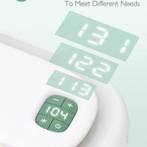 Momcozy Baby Wipe Warmer, Innovative Spring Design, Large Capacity Wipes Dispenser, Fast and Even Heating, 4 Modes of Temperature Heating Control, Diaper Wipe Warmer with Night Light