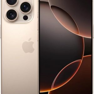 Apple iPhone (Renovado Premium) 16 Pro Max, versión estadounidense, 256GB, Titanio del Desierto - Desbloqueado