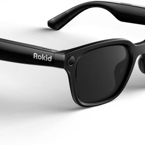 Rokid Ai Glasses Style (Non-Display), 2026 Smart Audio Sun Glasses with ChatGPT & Gemini, Real-Time Translation, 12MP Camera, Voice-Controlled Assistant, Hands-Free Calls, Productivity for Travel