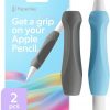 Paperlike® Pencil Grips for Apple Pencil 1st & 2nd Generation, USB-C & Pro - Set of 2 - Ergonomic Precision