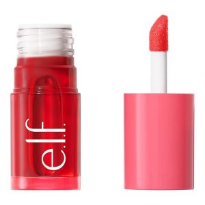 e.l.f. Sheer For It Tinte de Rubor, Multiuso, Maquillaje de Labios y Mejillas de Larga Duración, Crea un Acabado de Rubor Natural, Vegano y Libre de Crueldad, Pink Positive