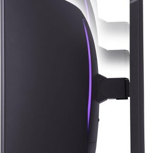 LG 34GS95QE 34-inch Ultragear OLED Curved Gaming Monitor WQHD 1440p 800R 240Hz 0.03ms AMD FreeSync Premium Pro NVIDIA G-Sync HDMI 2.1 DisplayPort Tilt/Height/Swivel Stand Black
