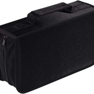 Capacity CD/DVD case Wallet, Storage,Holder,Booklet (128 Black)