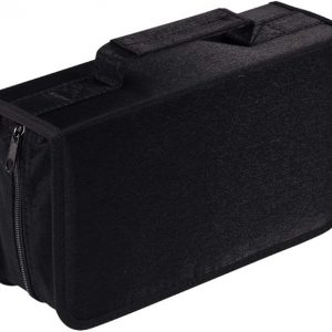 Capacity CD/DVD case Wallet, Storage,Holder,Booklet (128 Black)