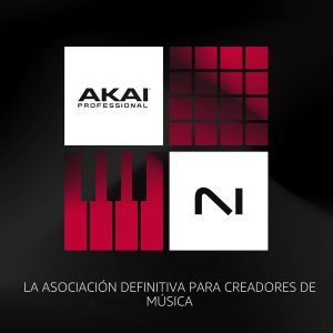 Akai Professional MPK Mini IV USB-C MIDI Controlador de teclado para principiantes y productores - Almohadillas de batería MPC, perillas de 360°, ruedas de paso y mod, software de producción, paquete de sonido de instrumentos nativos, gris