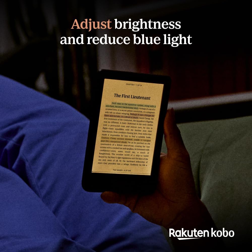Kobo Clara Colour | Lector electrónico a color | Pantalla Kaleido™ 3 de tinta E sin deslumbramiento de 6 pulgadas | Opción de modo oscuro | Resistente al agua | Audiolibros | 16 GB de almacenamiento |