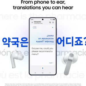 Samsung Galaxy Buds 4 Pro (2026) AI True Auriculares inalámbricos Bluetooth, audio de alta resolución, altavoz de 2 vías, ANC 2.0, comodidad optimizada, IP57, traducción en vivo, color negro