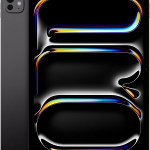 Apple iPad Pro 11-inch (M5): Ultra Retina XDR Display, 256GB, 12MP Front/Back Camera, LiDAR Scanner, Wi-Fi 7 with Apple N1 + 5G Cellular with C1X chip, Face ID, All-Day Battery Life — Space Black