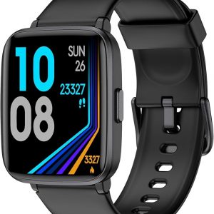 LIVIKEY Fitness Tracker Watch with Heart Rate Monitor, Activity Tracker with Pedometer, Sleep Monitor, Calories & Step Counter, IP68 Waterproof Smart Watches for Women Men Fitness Watch for Sports