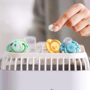 GROWNSY Bottle Washer Detergent Tablets, Plant-Based Enzyme Formula, Removes Milk Residue & Odor, Safe for Baby Bottles & Pump Parts, Compatible with All Bottle Washers, Unscented, 150 Count