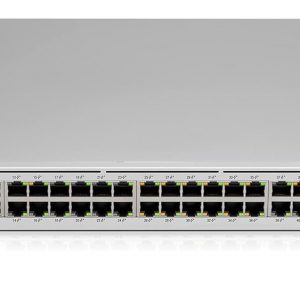 Ubiquiti Networks UniFi Pro USW-PRO-48-POE, 48-port gigabit PoE+ managed layer 2/3 switch with 4 SFP+ 10G uplinks