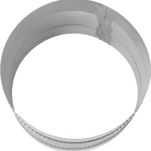 Vent Systems 10" Inch Flexible Vibration-Reducing Female Fit Duct Connector – Galvanized Steel HVAC Ducting for Joining Two Male Duct Fittings – Dust Collection Fittings Inline Noise-Reducing Coupler