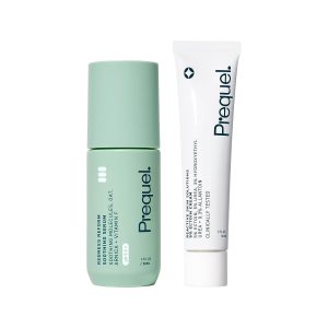 Prequel Skin Redness Reform 1oz + Reactive Skin Solutions Hydrating Face Moisturizer, Soothing Barrier Support for Sensitive Skin