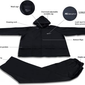 Trajes de lluvia para hombres Ultra-Lite impermeables protectores de lluvia ropa de trabajo para hombres y mujeres
