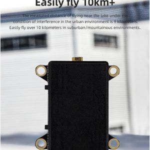 HGLRC ZEUS VTX 2.5W High Power 5.8G Image Transmission Adjustable Power Aerial Photography Travel FPV black