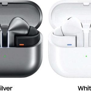 Samsung Galaxy Buds 3 Pro AI True Wireless Bluetooth Earbuds, Noise Cancelling, Sound Optimization, Redesigned Comfort Fit, Silver [US Version, Amazon Exclusive, 2Yr Warranty]