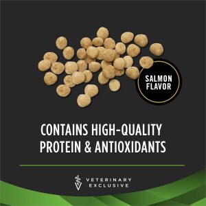 Pro Plan Veterinary Diets Purina HA Proteína Hidrolizada Alimento para perros Fórmula seca sabor salmón – Bolsa de 25 libras