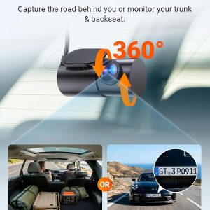 Vantrue New N4 Pro S 4K 3 Channel Dash Cam, Triple STARVIS 2 Dash Camera for Cars, 4K+1080P+2.5K Front and Rear Inside, HDR IR Night Vision, 24/7 Buffered Parking Mode, GPS, Wi-Fi, Support 1TB (RC18)
