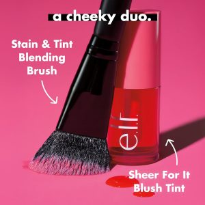 e.l.f. Sheer For It Tinte de Rubor, Multiuso, Maquillaje de Labios y Mejillas de Larga Duración, Crea un Acabado de Rubor Natural, Vegano y Libre de Crueldad, Pink Positive