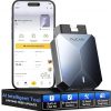 MUCAR BT200 MAX AI OBD2 escáner Bluetooth, sistema completo 15 restablece herramientas de diagnóstico Control bidireccional, Autobús CAN-FD y FCA, AutoVIN, datos en tiempo real, compatibilidad con