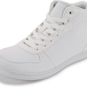 WHITIN Men's Canvas Minimalist Barefoot Shoes + Wide Toe Box + Zero Drop
