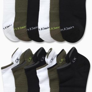 Calvin Klein Men's No Show Socks (12-Pack)