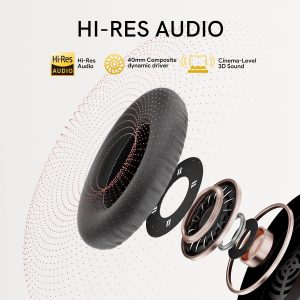 QCY H3 ANC Headphones Black + T13 Wireless Earbuds Black