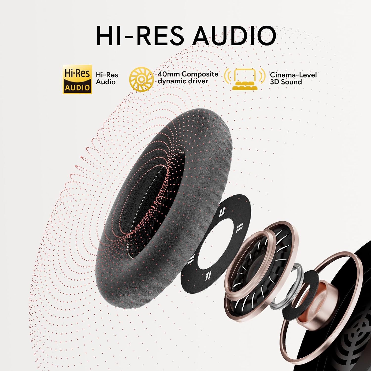 QCY H3 ANC Headphones Black + T13 Wireless Earbuds Black