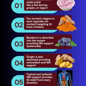 Rhizocol - Crohn's and Colitis Supplement | Inflammatory Bowel Issues Resulting from GI Tract Inflammation | Supports Gut Health - IBD - UC - CD - IBS - Patented - All Natural