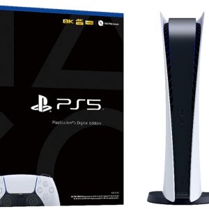 Newest Play Station 5 Digital Edition PS 5 Gaming (Disc Free) Console (Renewed)