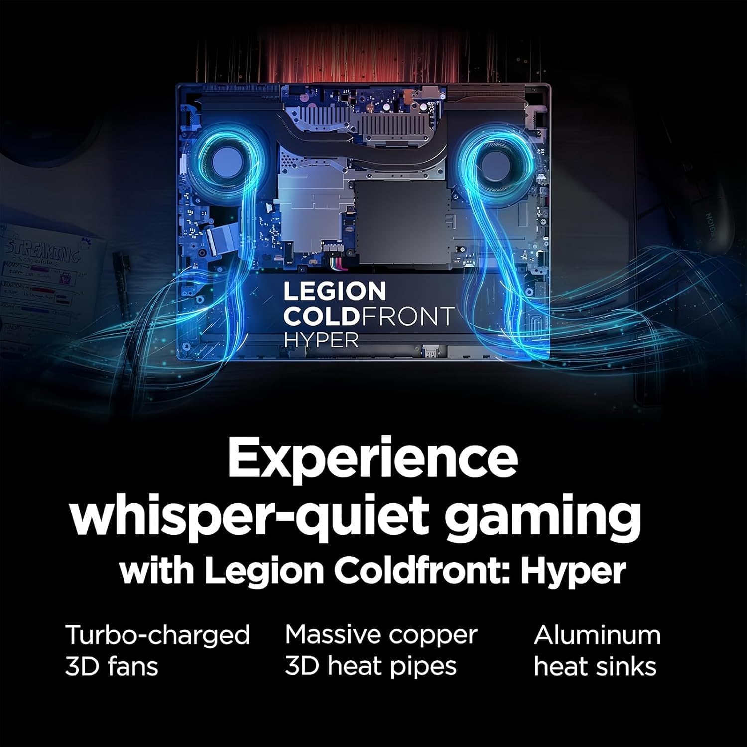 Lenovo Legion 5i - Laptop para juegos de 16 pulgadas - Intel Core Ultra 9 275HX - GeForce RTX 5060 - WQXGA (2560 x 1600) - Windows 11 Home-W/cable HDMI (32 GB de RAM | SSD PCIe de 1 TB)