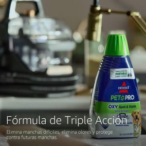 BISSELL Little Green HydroSteam 3618 - Limpiador portátil multiusos de alfombras y tapicería, para automóviles y autos