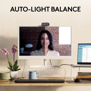 Logitech Brio 101 Full HD 1080p Webcam for Meetings, Streaming, Desktop, Laptop, PC - Built-in Mic, Shutter, Works with Zoom, Microsoft Teams, Nintendo Switch 2’s new GameChat Mode, USB-A,-Black