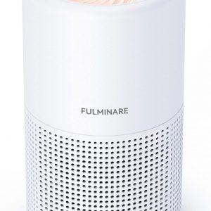 Purificadores de aire para recámara, FULMINARE filtro de aire HEPA H13, limpiador de aire silencioso con luz nocturna, purificador de aire pequeño portátil para casa, oficina, sala de estar