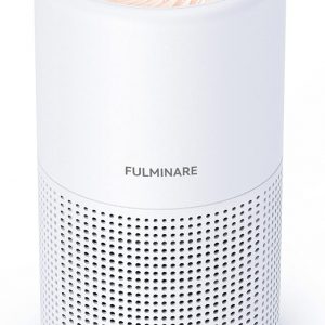 Purificadores de aire para recámara, FULMINARE filtro de aire HEPA H13, limpiador de aire silencioso con luz nocturna, purificador de aire pequeño portátil para casa, oficina, sala de estar