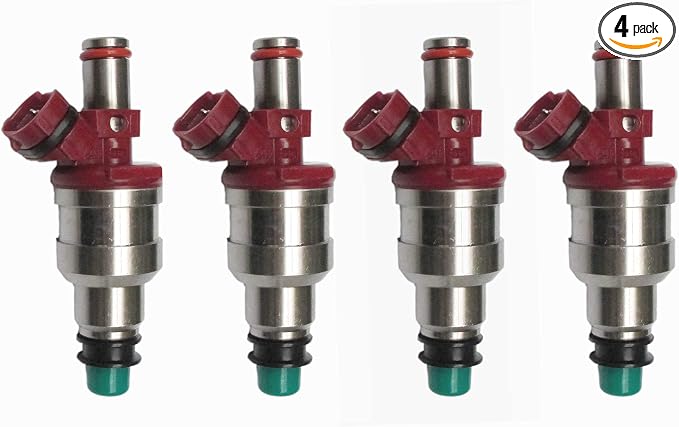 4 inyectores de combustible para 89-95 Toyota 4Runner Pickup T100 22RE 2.4L 23250-35040