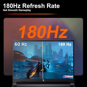 Acer Nitro V 16 AI portátil para juegos de 16" WUXGA IPS 180Hz AMD 6-core Ryzen 5 240, 16GB DDR5, SSD de 512GB, GeForce RTX 5050 (hasta 421 AI Tops), Wi-Fi 6E, retroiluminación, Type-C, Win11Pro con