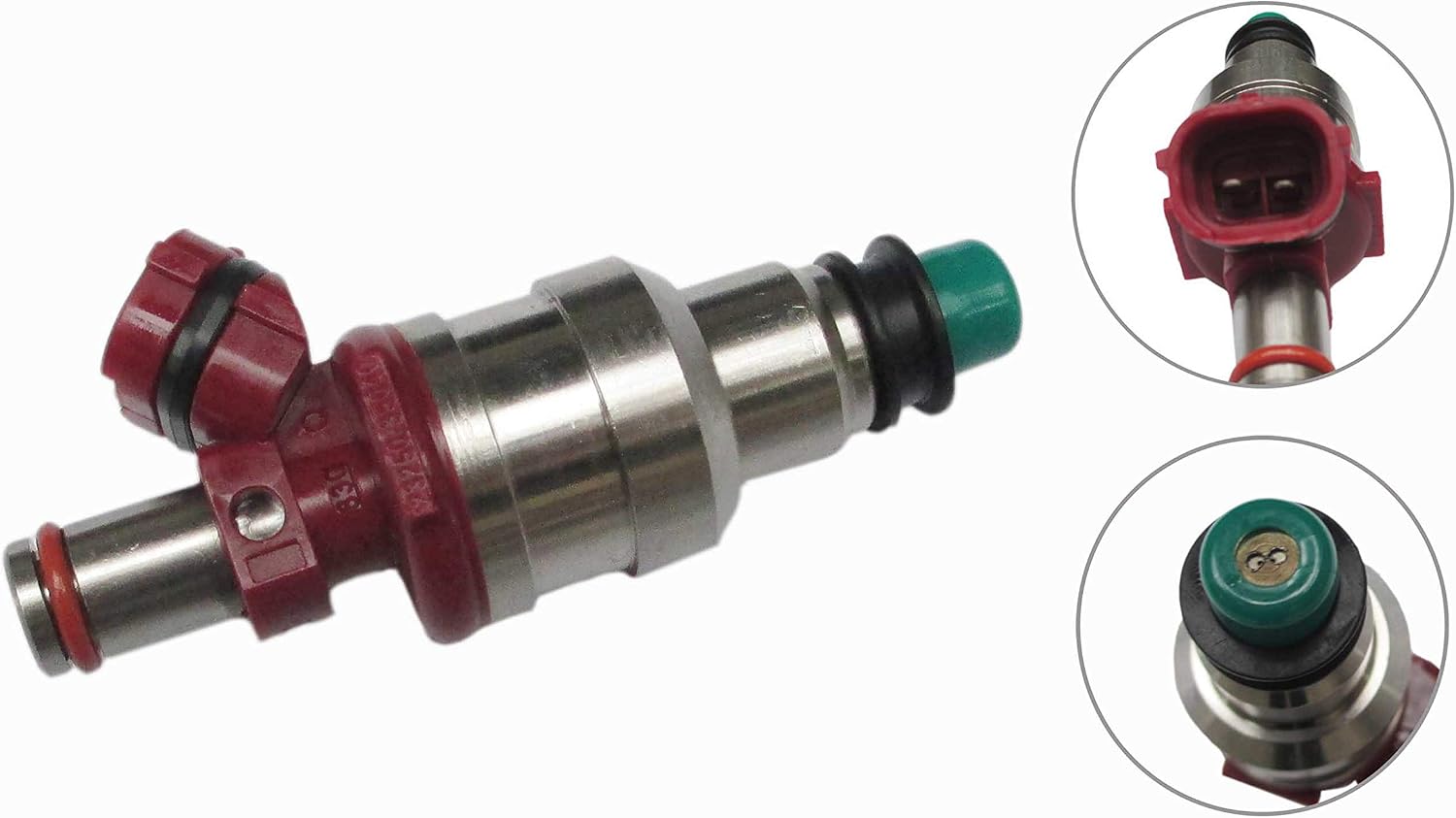 4 inyectores de combustible para 89-95 Toyota 4Runner Pickup T100 22RE 2.4L 23250-35040