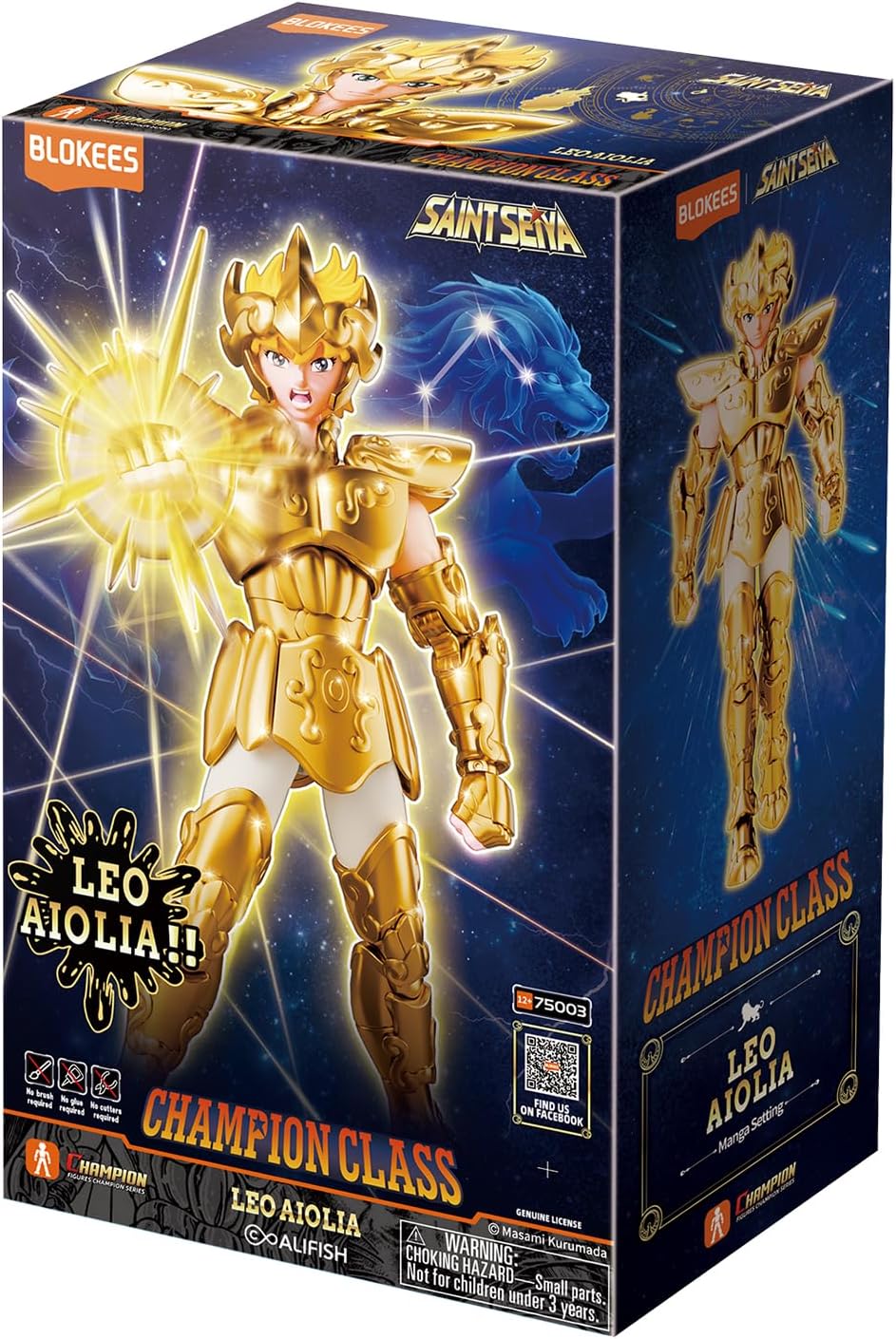 BLOKEES-Saint Seiya Champion Class-Leo Aiolia
