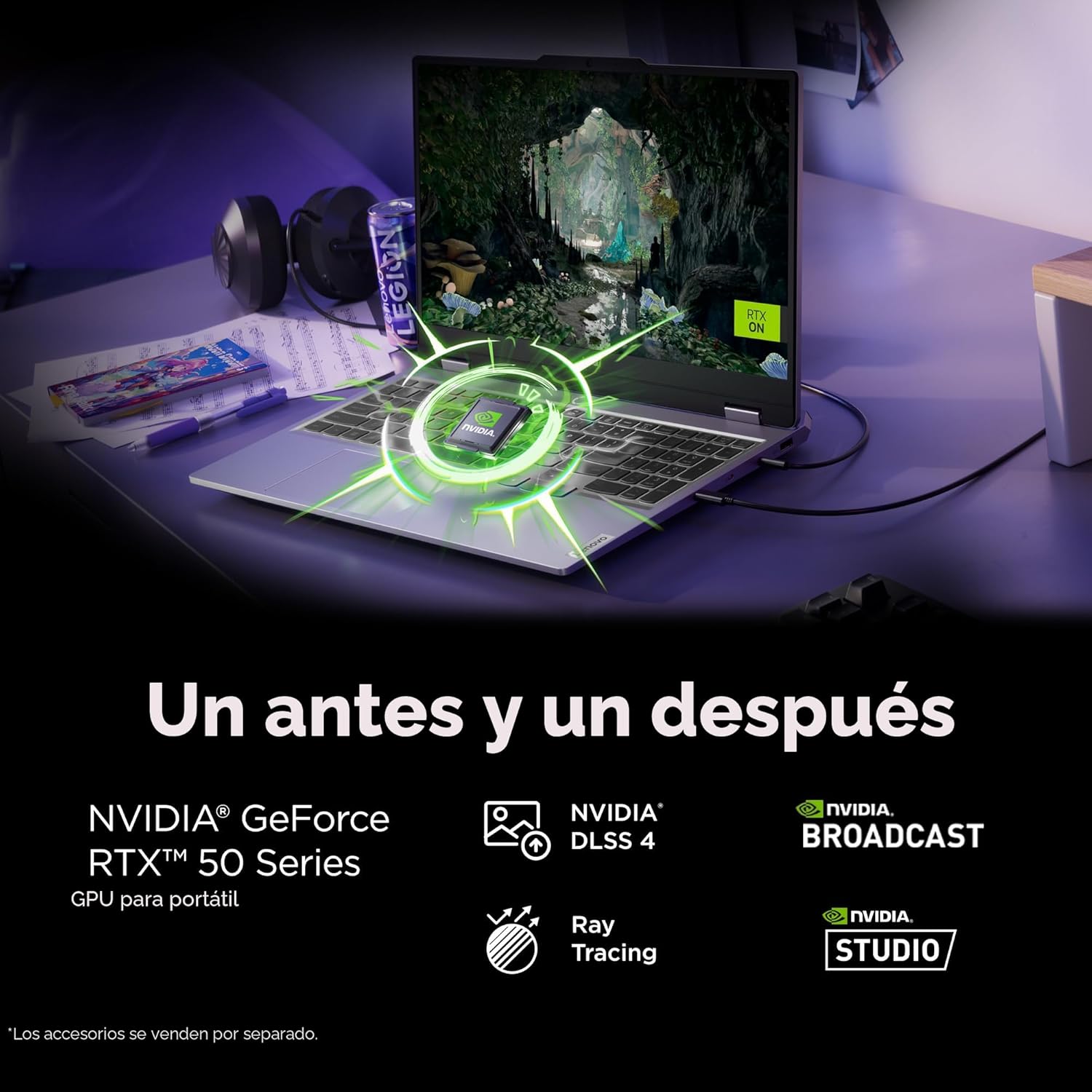Lenovo Legion LOQ – Portátil para juegos con IA - Intel® Core™ i7-13650HX - Pantalla IPS FHD de 15.6" – 144Hz – NVIDIA® GeForce RTX™ 5050 – Memoria de 16GB – Almacenamiento de 1TB – Sincronización G