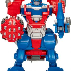 Transformers Rescue Bots Knight Watch Optimus Prime, Playskool Heroes Action Figure Toy (Amazon Exclusive)