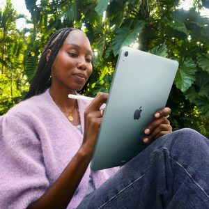 Apple iPad Air 13-inch (M4): Liquid Retina Display, 128GB, 12MP Front/Back Camera, Wi-Fi 7 with Apple N1, Touch ID, All-Day Battery Life — Purple