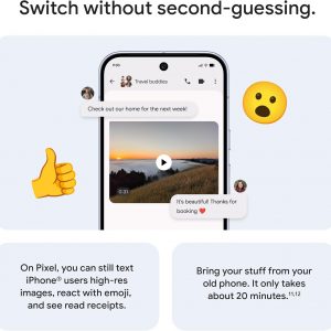 Google Pixel 10 Pro - Smartphone Android desbloqueado - Asistente de IA Gemini, sistema de cámara trasera triple, batería de carga rápida de más de 24 horas y pantalla Super Actua de 6.3 pulgadas